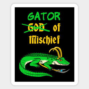 Gator of Mischief Magnet